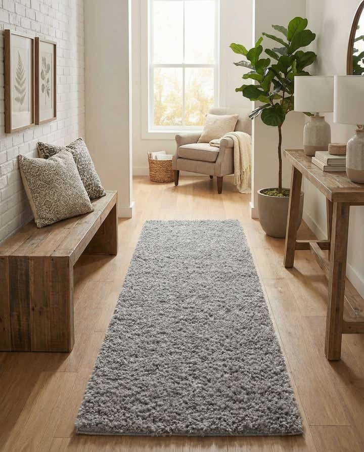 2' x 7' Zermatt Shag Runner Rug