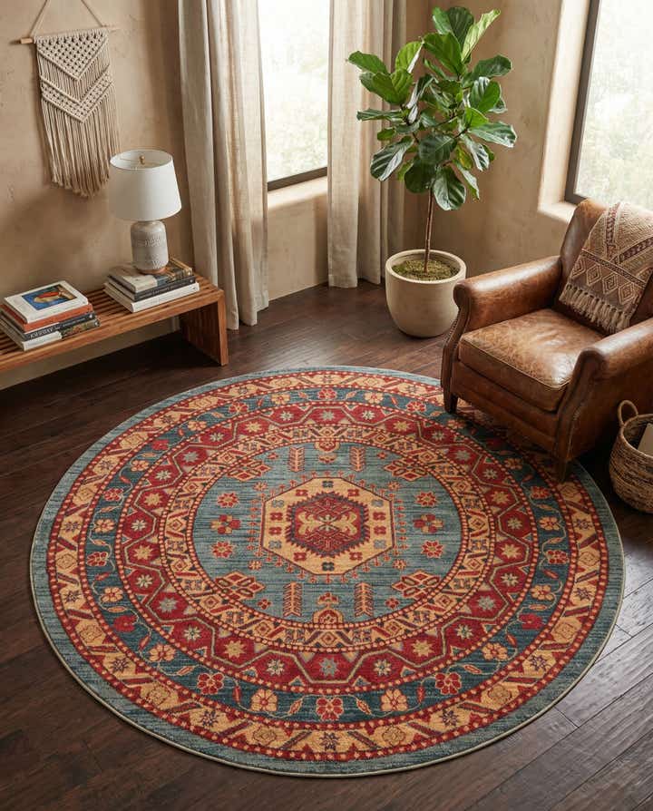 6' x 6' Sara Round Rug