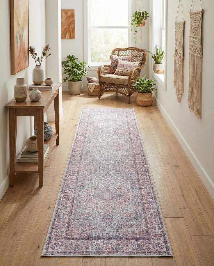 Detail image of 2' x 10' Washable Mangata Runner Rug