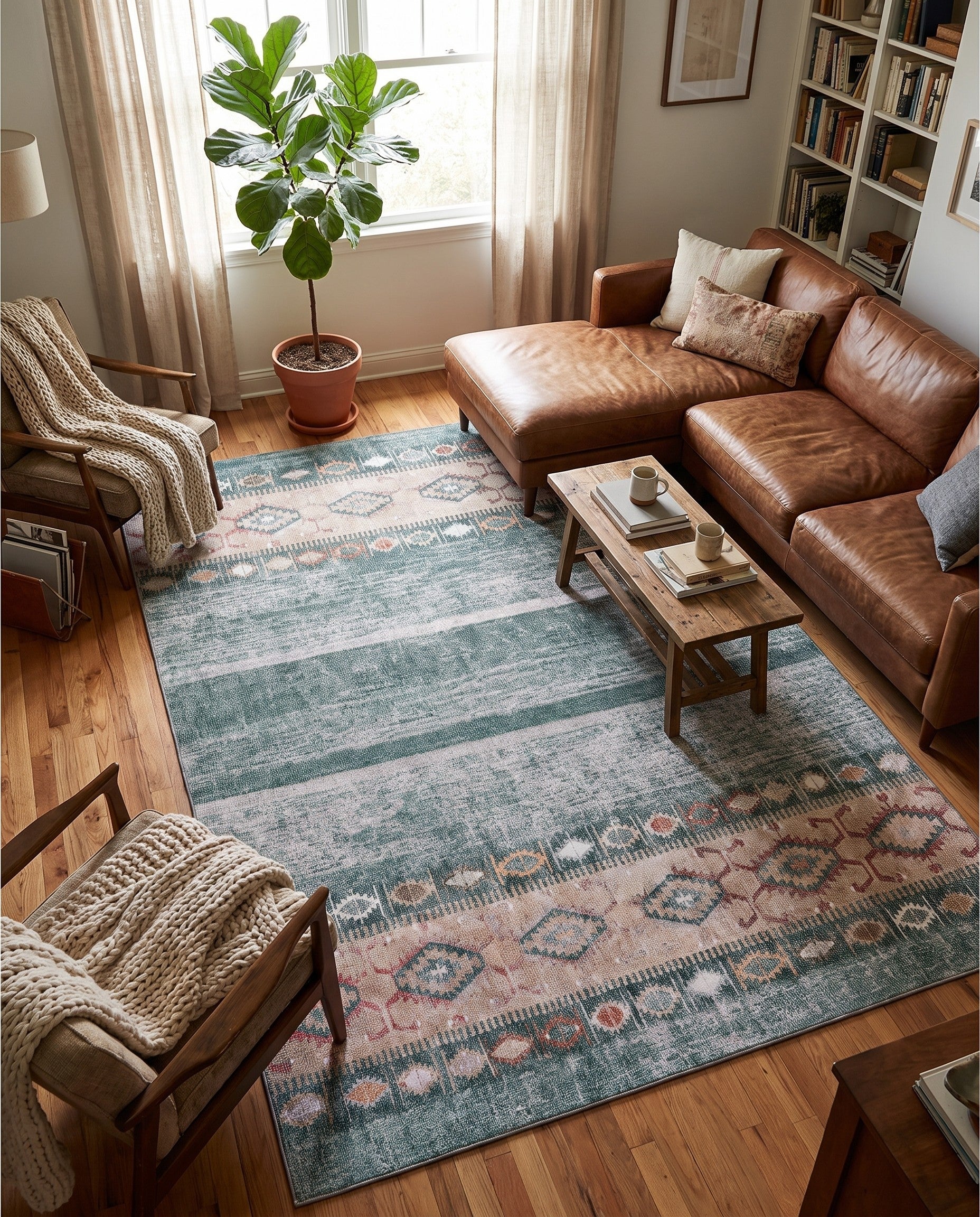 8' 4 x 12' Washable Timeless Rug