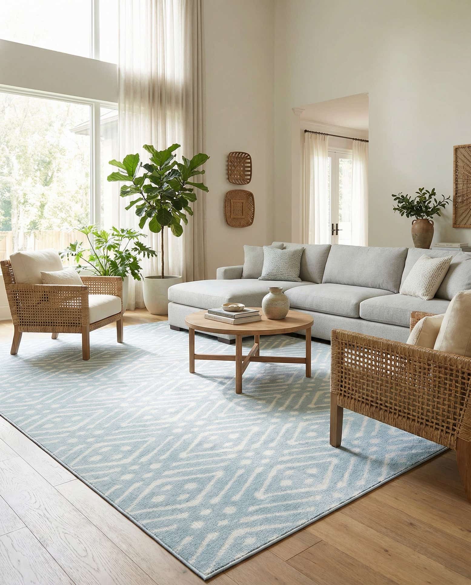 9' x 12' 2 Easy-Clean Sabrina Soto Ella Indoor / Outdoor Rug
