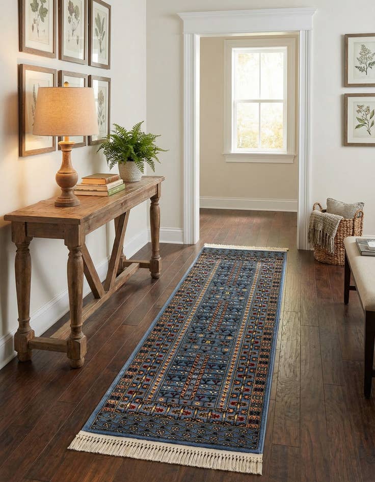 Detail image of 2' x 6' Bokhara Runner Rug