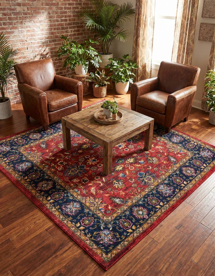Detail image of 7' 10 x 7' 10 Medina Square Rug