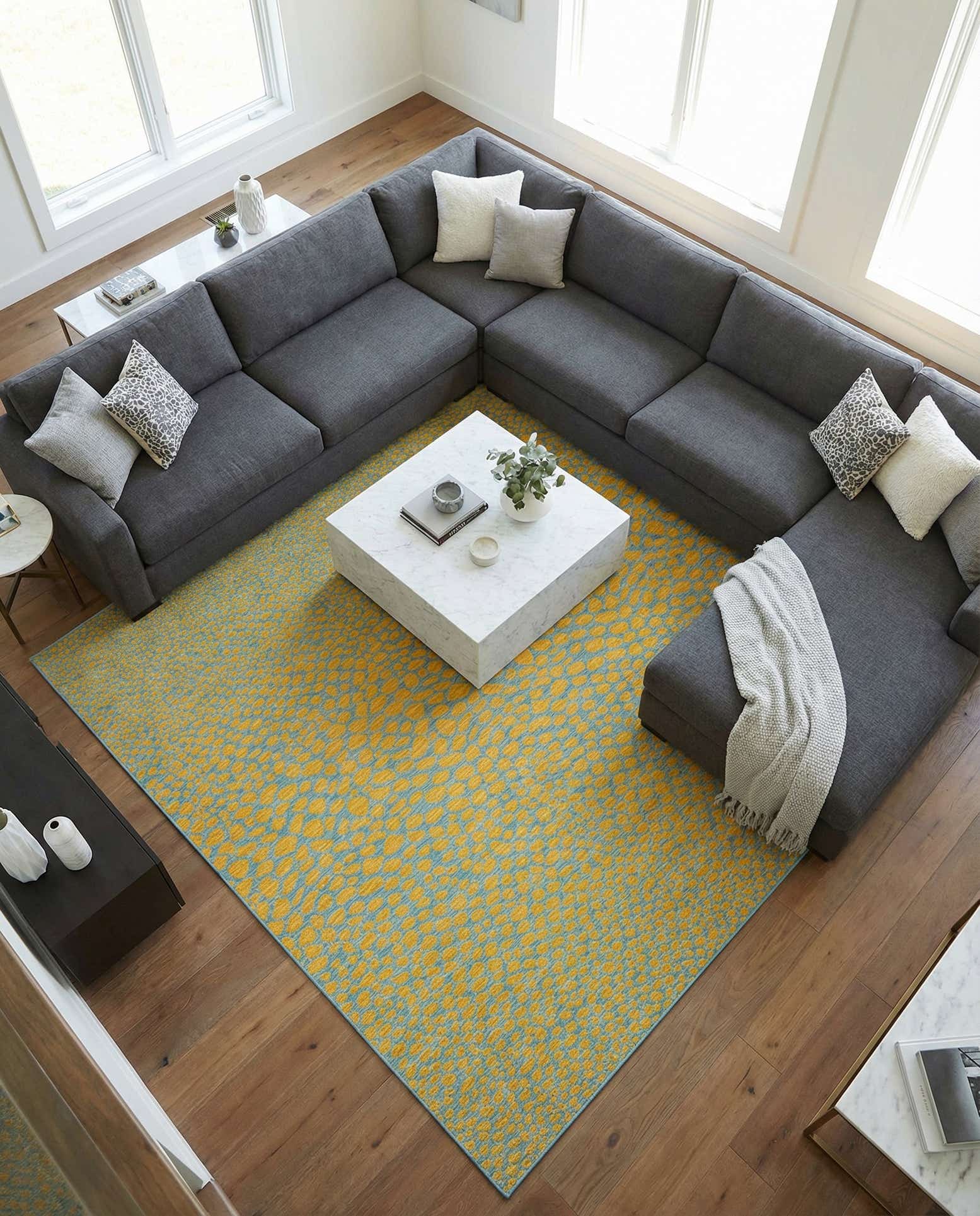 10' 8 x 10' 8 Easy-Clean Jill Zarin Cape Town Indoor / Outdoor Square Rug