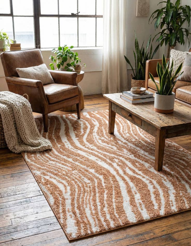 Detail image of 4' x 6' Sepia Rug