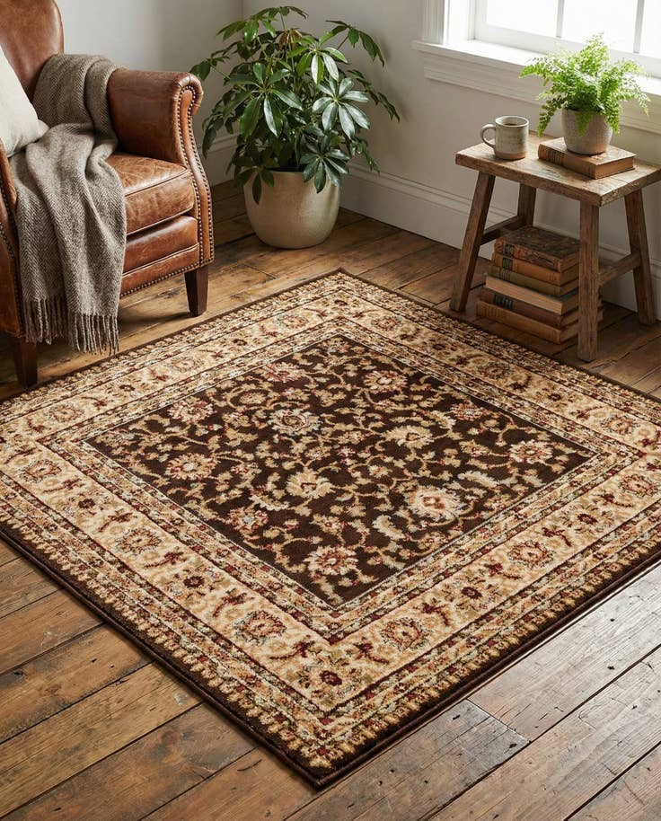 Detail image of 4' x 4' Aditi Square Rug