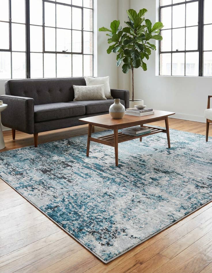 Detail image of  6' 1 x 9' Leipzig Rug