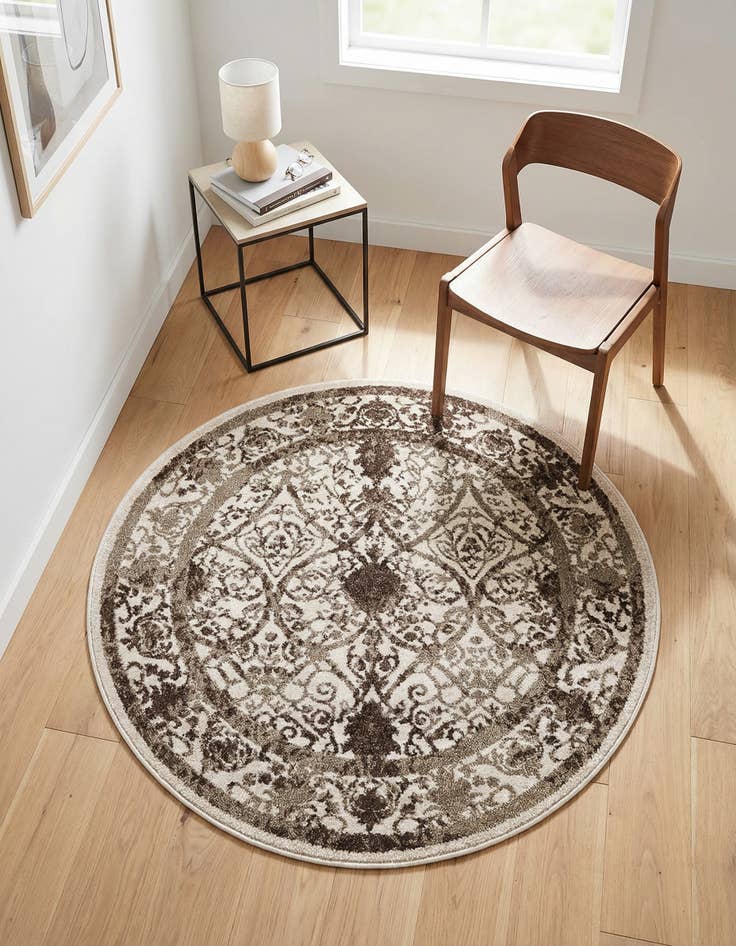 Detail image of 3' x 3' Vista Round Rug
