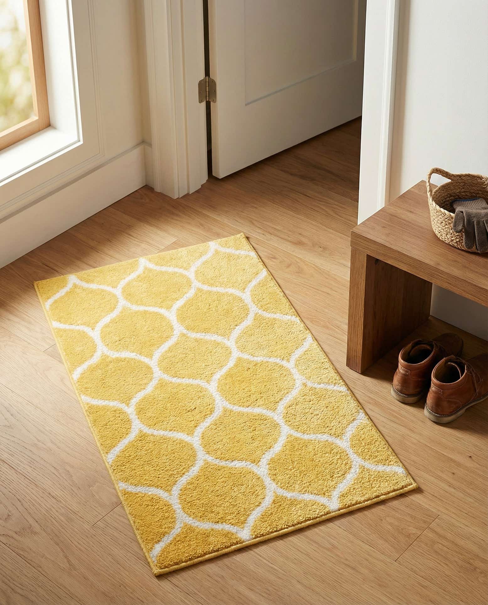 2' x 3' Lattice Frieze Rug