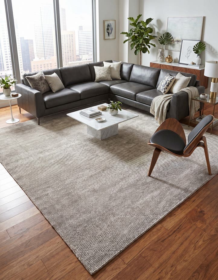 10' x 10' WoolCraft Geometric Squ...