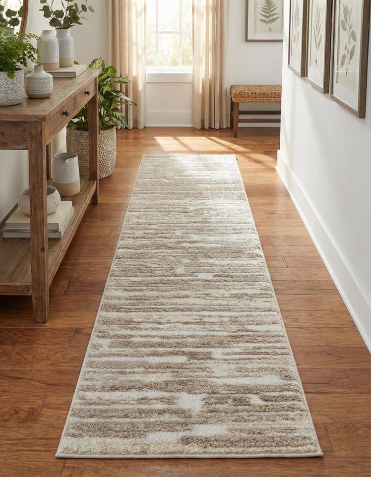 Detail image of 2' x 8' Sepia Runner Rug
