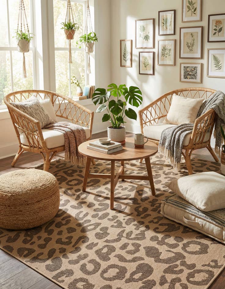 Detail image of 8' x 8' Dunes Square Rug