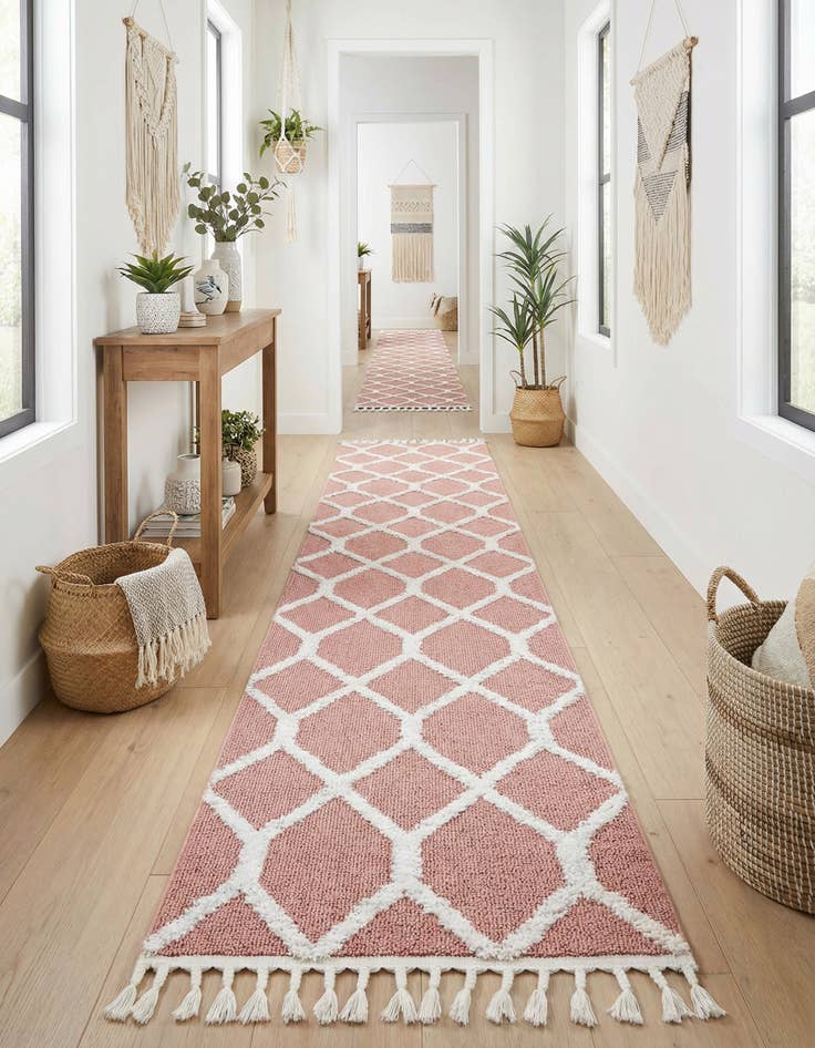 Detail image of 2' 7 x 12' Boho Runner Rug