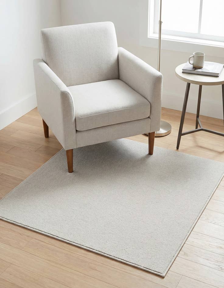 Detail image of 3' 3 x 3' 3 Everyday Solid Square Rug