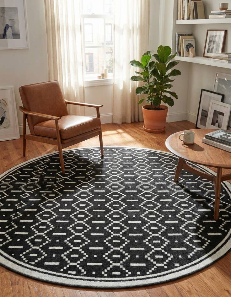 Detail image of 10' x 10' Oslo Round Rug