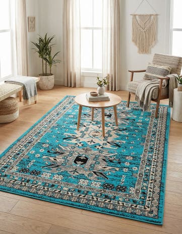 4' x 6' Heris Rug