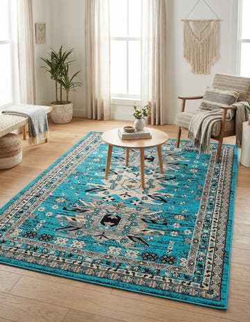 4' x 6' Heris Rug