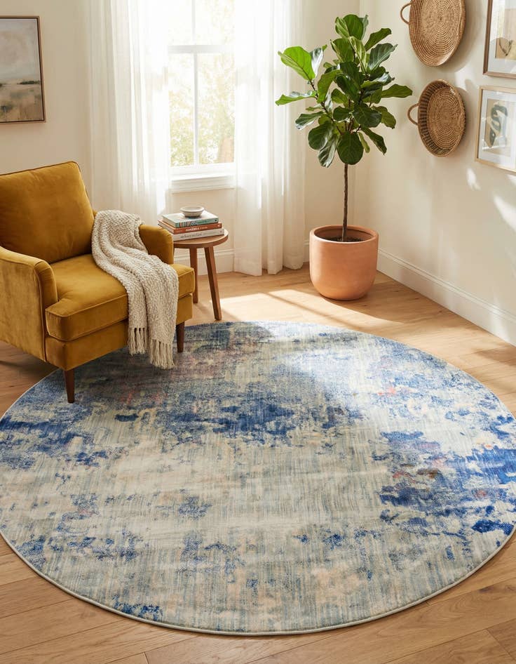 Detail image of 8' x 8' Apollo Round Rug