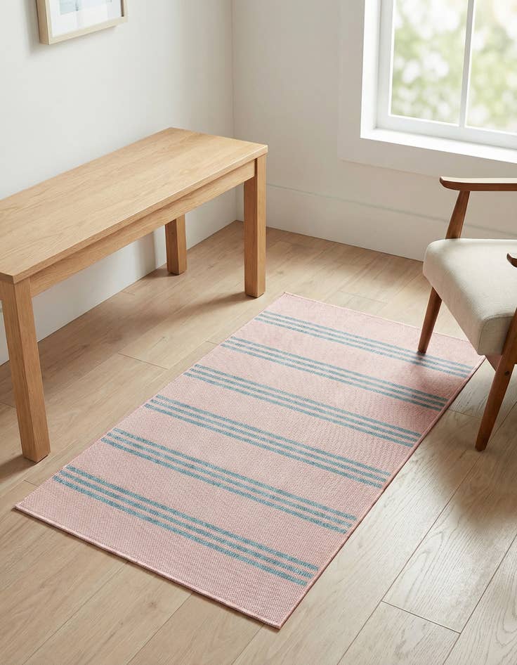 Detail image of 3' x 5' 3 Easy-Clean Jill Zarin Anguilla Indoor / Outdoor Rug