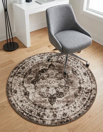 3' 1 x 3' 1 Monte Carlo Round Rug