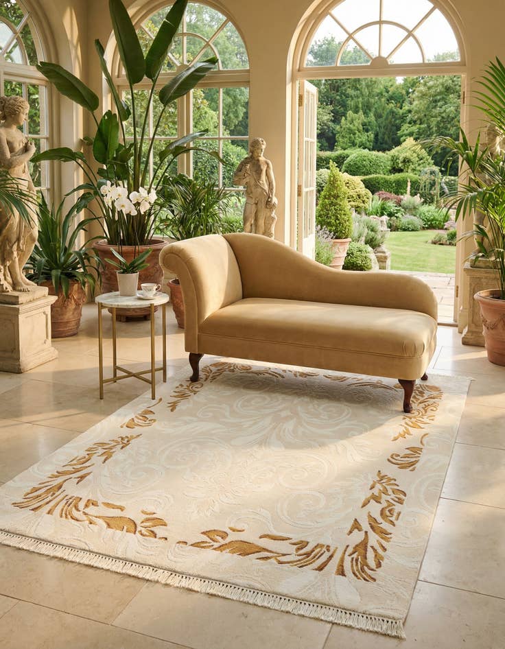 Detail image of 4' 1 x 5' 11 Darya Rug