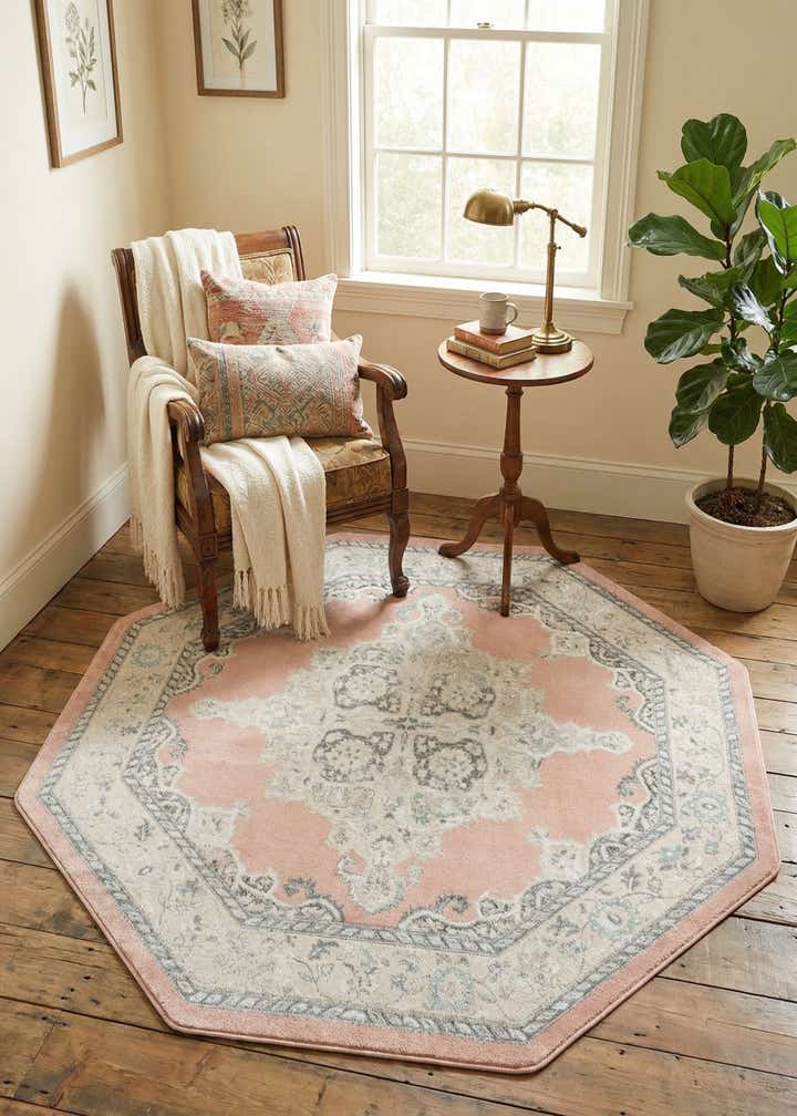 7' 10 x 7' 10 Parker Octagon Rug