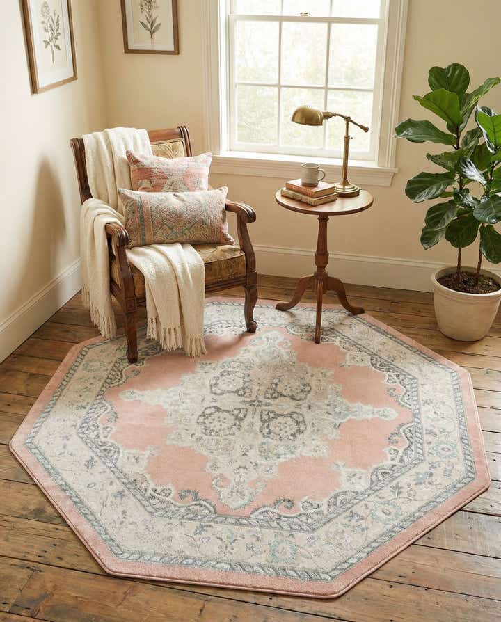 7' 10 x 7' 10 Parker Octagon Rug