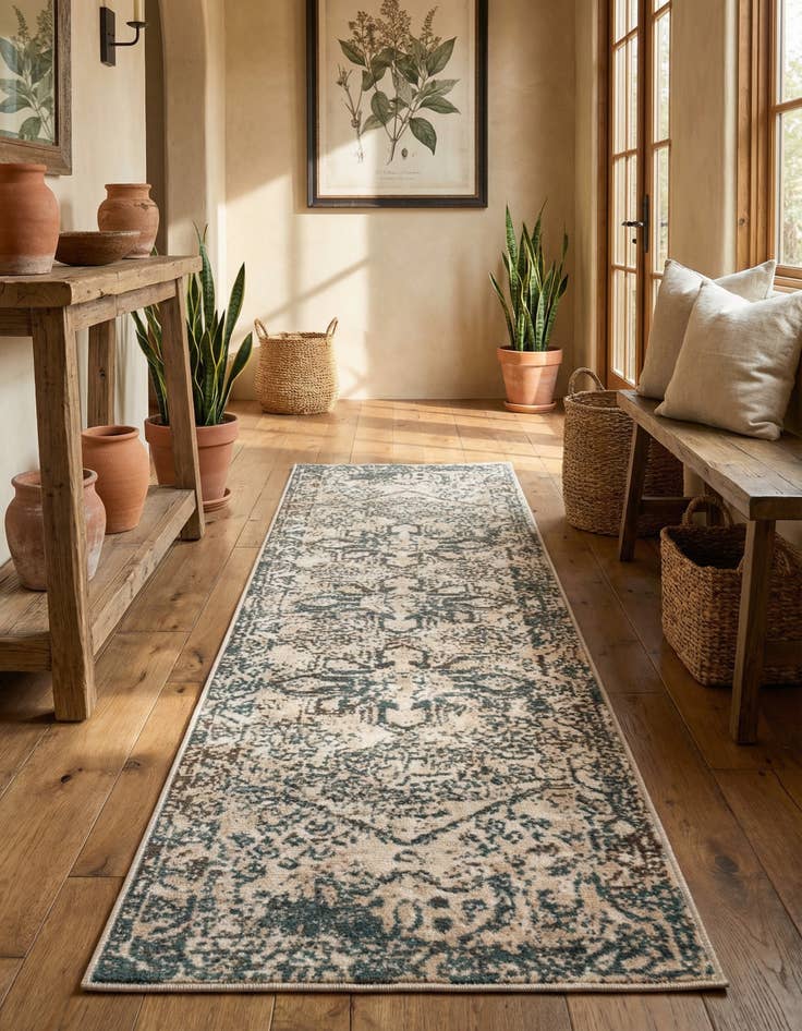 Detail image of 2' 7 x 10' Mojave Runner Rug