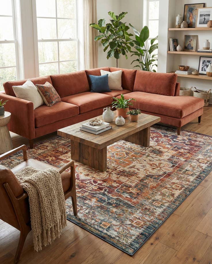 Detail image of 10' x 14' Isabella Rug