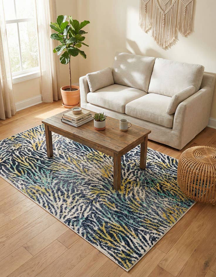 Detail image of 4' x 6' Ariel Rug