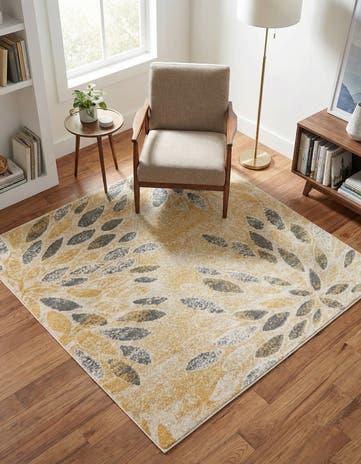 5' x 5' Charleston Square Rug