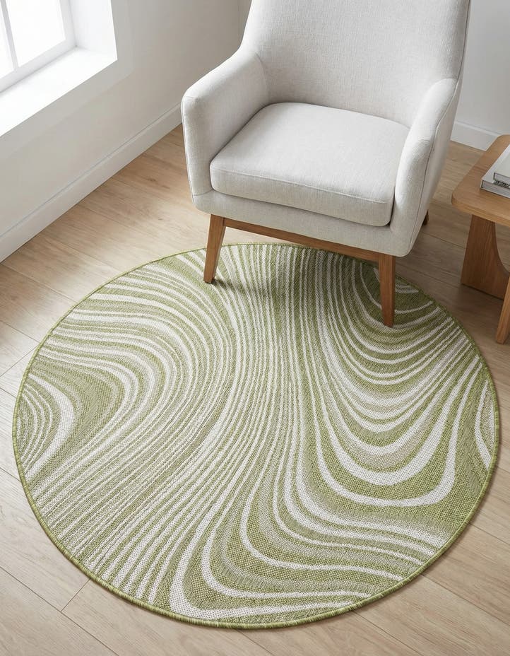 4' x 4' Easy-Clean Modern Indoor / Outdoor...