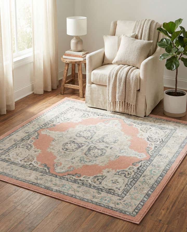 150cm x 150cm Parker Vierkant Vloerkleed