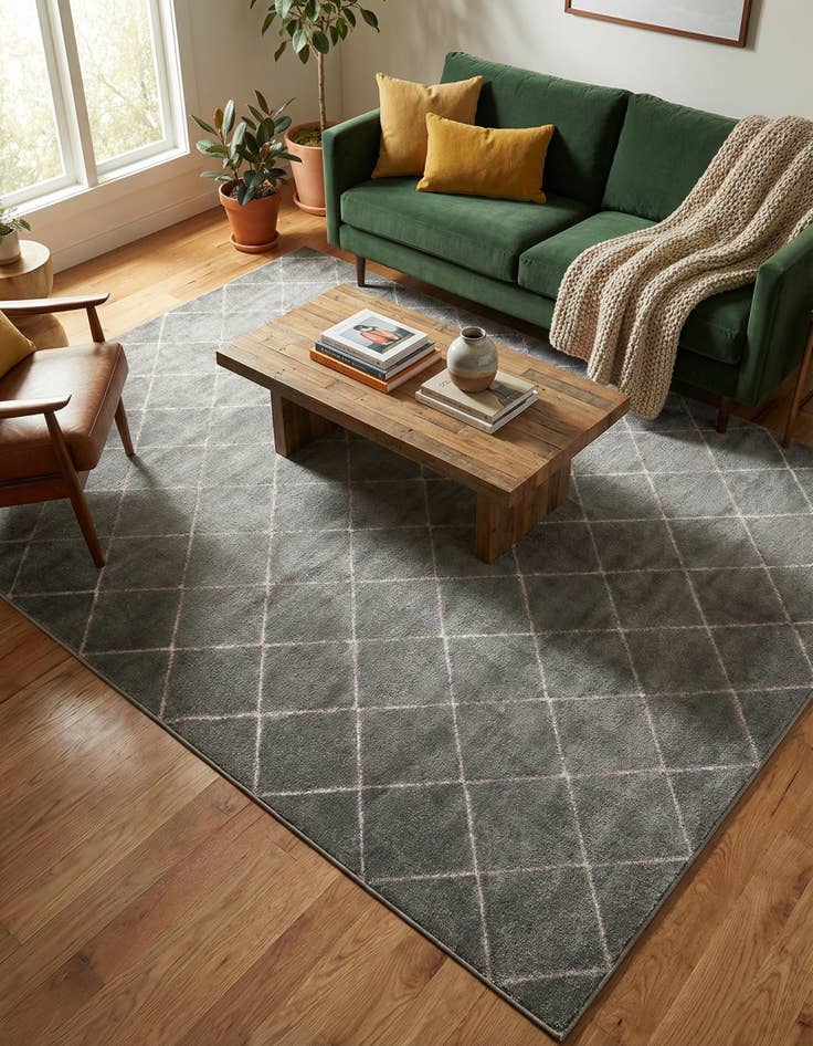 Detail image of 9' x 12' Vogue Geo Rug