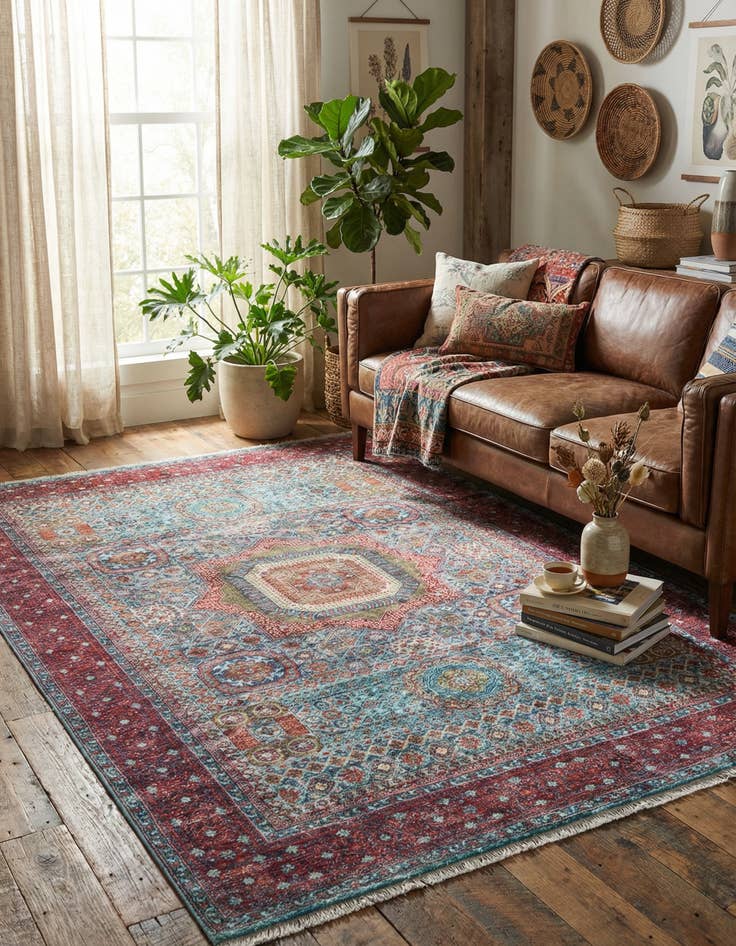 Detail image of 6' 1 x 9' Boutique Rug