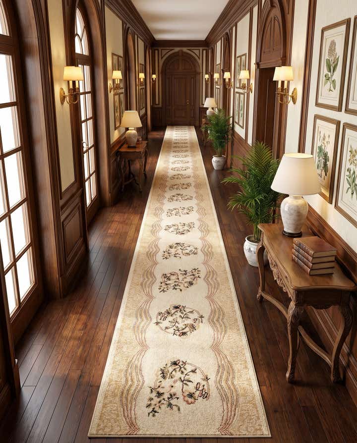 2' 8 x 101' Tabriz Design Runner Rug