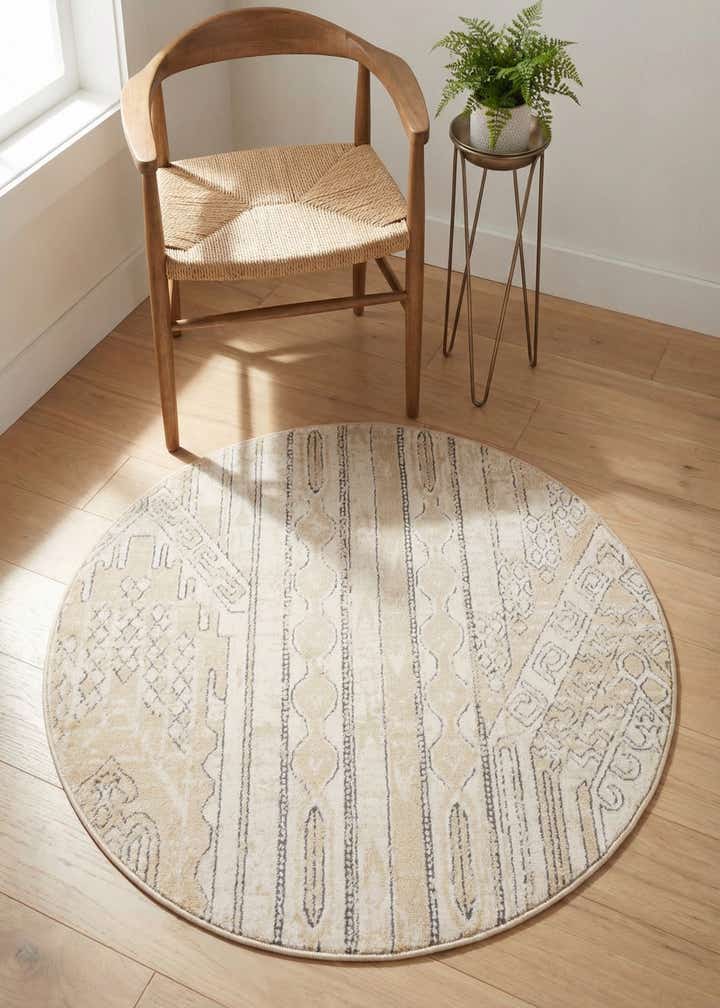 3' x 3' Oregon Round Rug