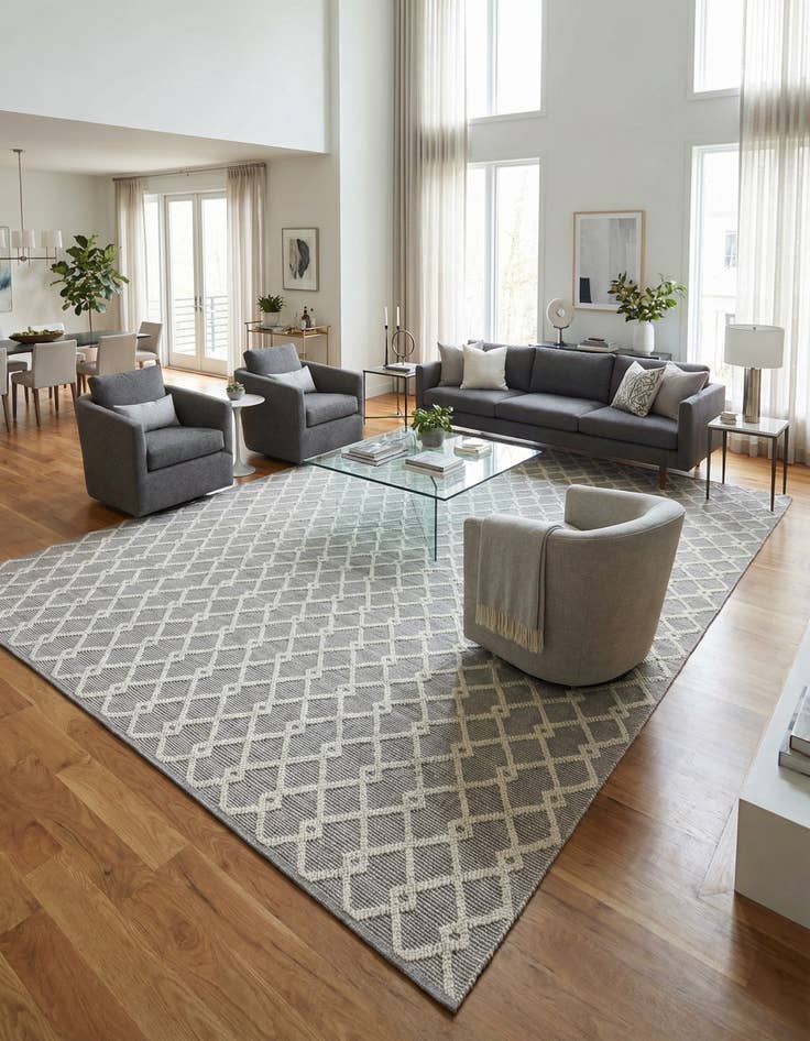 Detail image of 10' x 14' 1  Hand Knotted Jill Zarin Dorset Rug