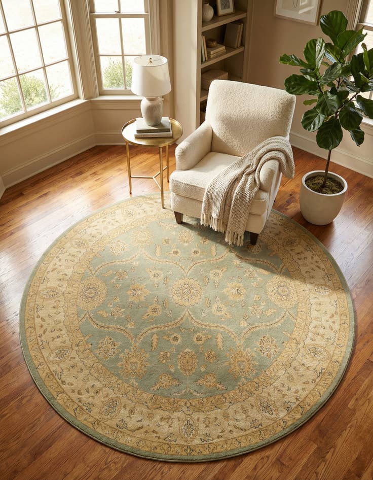 Detail image of 8' x 8' Kensington Round Rug
