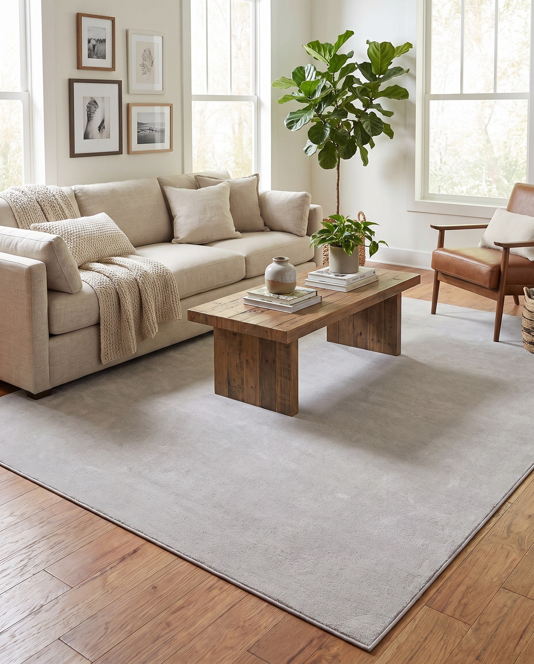 9' x 12' Soft Touch Cloud Rug