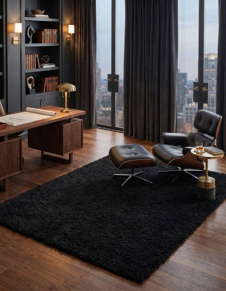 Detail image of 8' x 10' Infinity Shag Rug