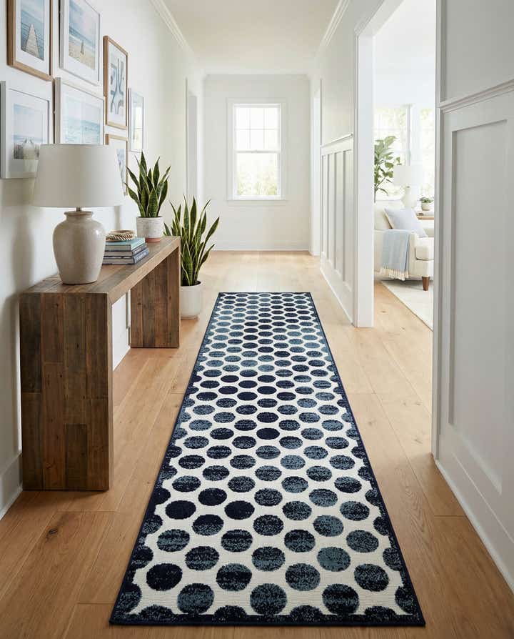 2' 7 x 10' Easy-Clean Sabrina Soto Indoor / Outdoor Runner Rug
