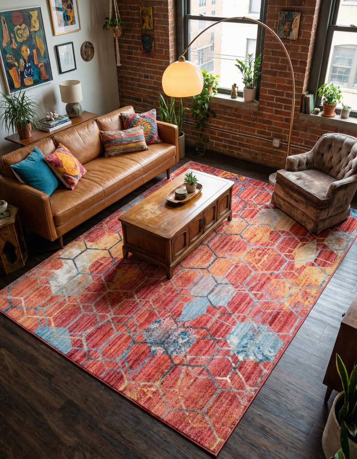 Detail image of 5' 3 x 7' 10 Andromeda Rug