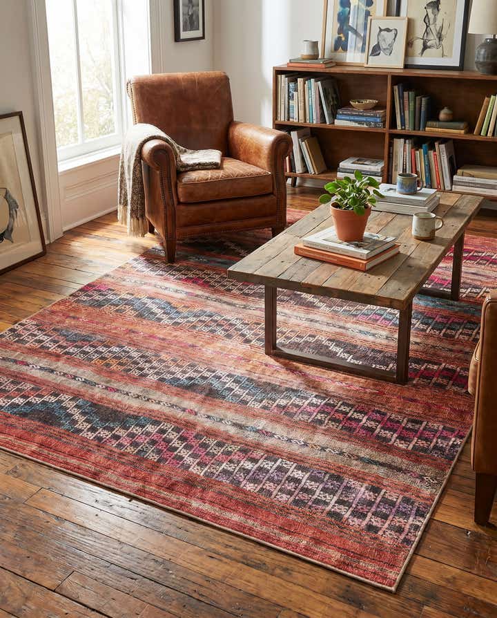 7' 6 x 10' 6 Washable Timeless Rug