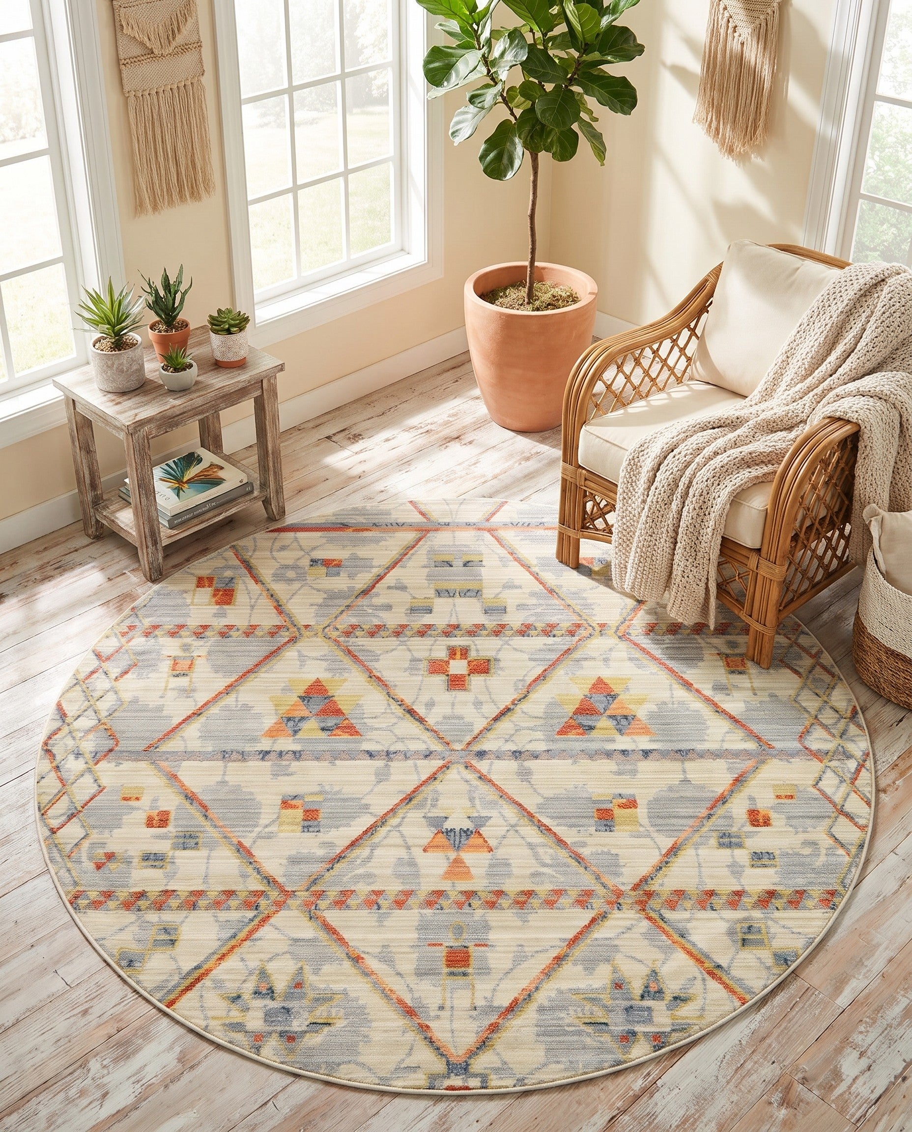 6' x 6' Alexis Round Rug