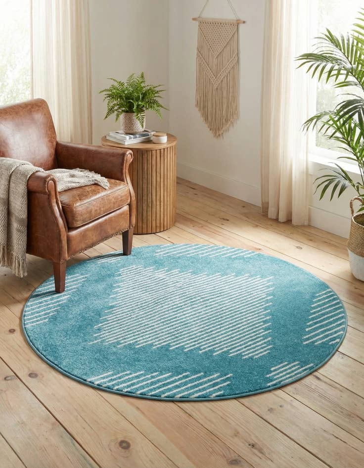 Detail image of 4' x 4' Kai Round Rug