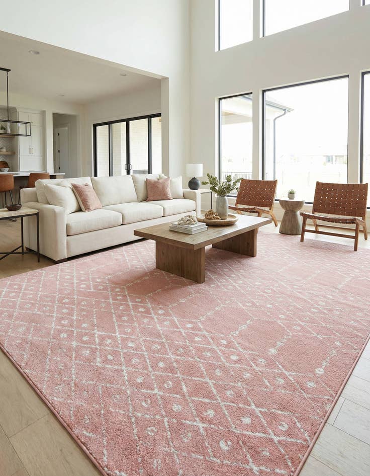 Detail image of 10' x 14' Paxon Trellis Rug