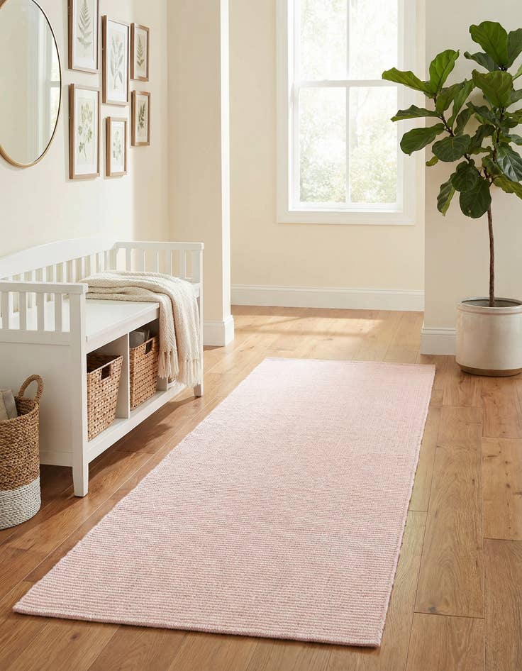 Detail image of 2' 7 x 8' Easy-Clean Jill Zarin Palm Springs Indoor / Outdoor Runner Rug