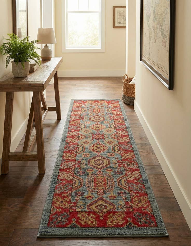 Detail image of 2' x 6' Sara Runner Rug