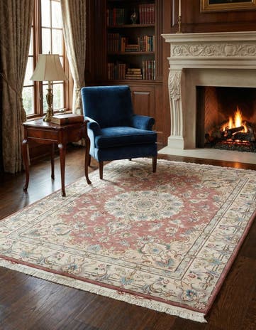 5' 1 x 6' 9 Tabriz Rug